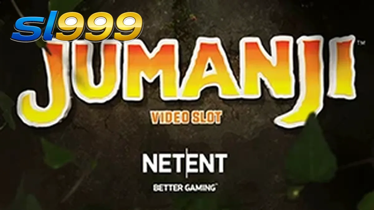 Tampilan visual permainan slot Jumanji dengan tema petualangan hutan